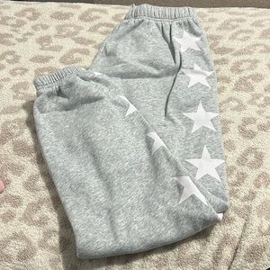 Starfit Grey Star Sweatpants